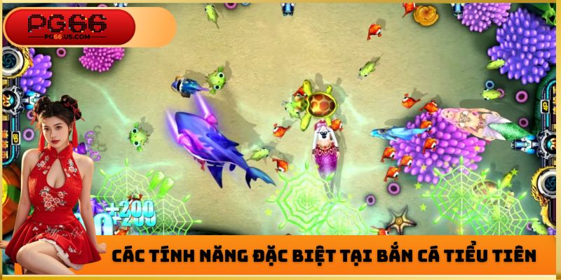 Các tính năng đặc biệt tại bắn cá tiểu tiên